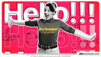 Melinda’s Secrets. Youtube Blog Opener Openers template preview