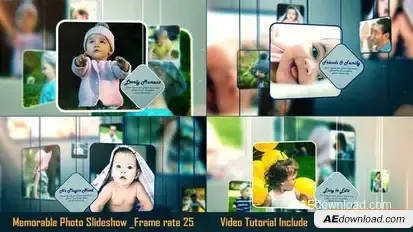 Memorable Photo Slideshow Openers template preview