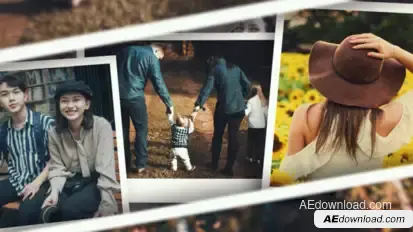 Memorial Photo Slideshow Video Displays template preview