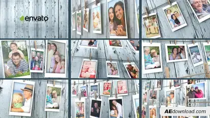 Memories  Video Displays template preview