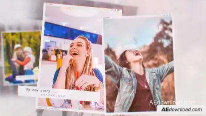 Memories Photo Frames Slideshow Video Displays template preview