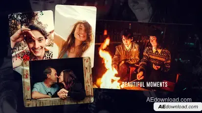 Memories Photo Slideshow Video Displays template preview
