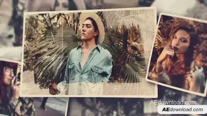 Memories Photo Slideshow Video Displays template preview
