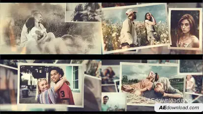 Memories Photo Slideshow Video Displays template preview