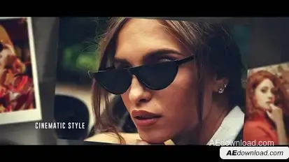 Memories Photo Slideshow | Clean Cinematic Style Video Displays template preview