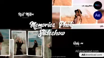 Memories Photo Slideshow | Photo Gallery Video Displays template preview