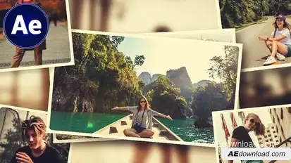 Memories PhotoSlideshow 3D || Memorial PhotoGallery 3D Video Displays template preview