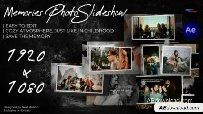 Videohive Memories PhotoSlideshow 59207167 Video Displays template preview