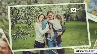 Photo Slideshow Minimalistic Video Displays template preview
