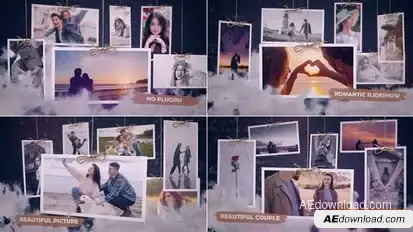 Memories Slideshow Openers template preview