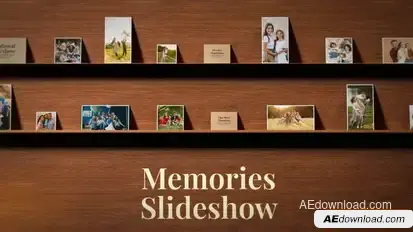 Memories Slideshow Openers template preview
