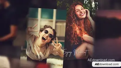 Memories Slideshow Video Displays template preview