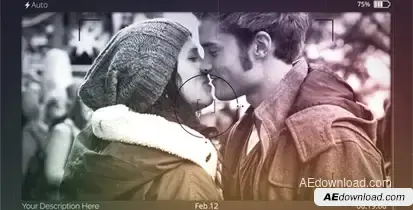 Memories Slideshow Video Displays template preview