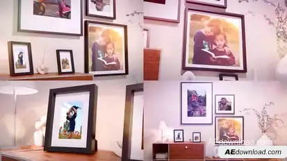 Memory Gallery Slideshow Video Displays template preview