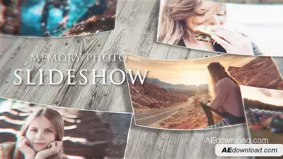 Memory Photo Slideshow Openers template preview