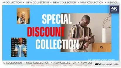 Men's Fashion Promo broadcast-packages template preview