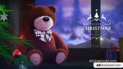 Merry Christmas Logo Stings template preview