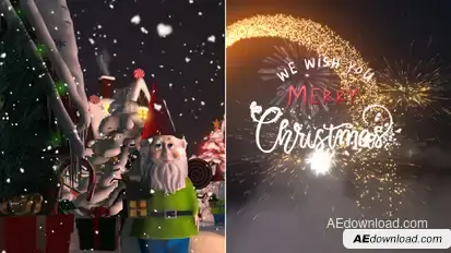 Merry Christmas Openers template preview