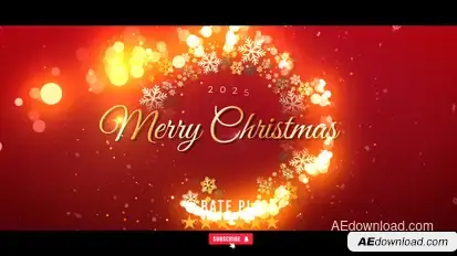 Merry Christmas Openers template preview