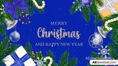Merry Christmas and Happy New Year Openers template preview