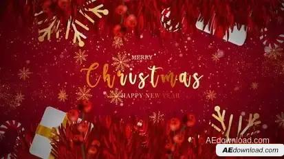 Merry Christmas And Happy New Year Opener 3 Openers template preview