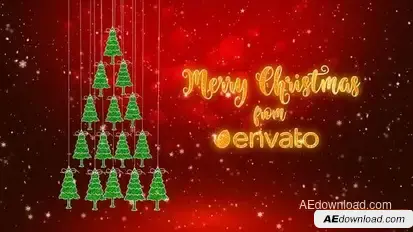 Merry Christmas Greetings Openers template preview