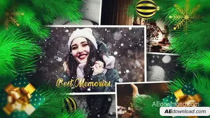 Merry Christmas || Happy New Year Titles template preview