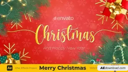 Merry Christmas || Happy New Year Openers template preview