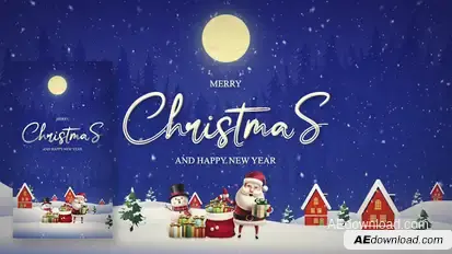 Merry Christmas Inrto Openers template preview
