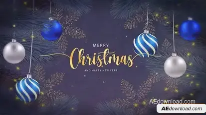 Merry Christmas Intro Openers template preview