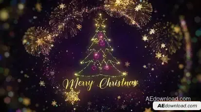 Merry Christmas Intro Openers template preview