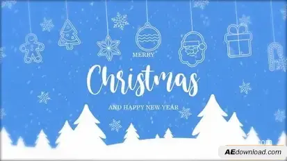 Merry Christmas  Intro Openers template preview
