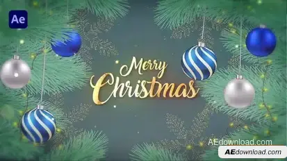 Merry Christmas Intro Openers template preview