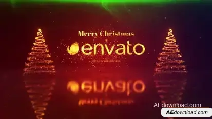 Merry Christmas Logo Logo Stings template preview