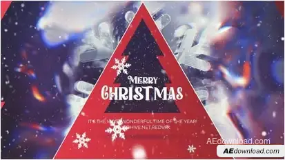 Merry Christmas // Minimal Greeting Openers template preview