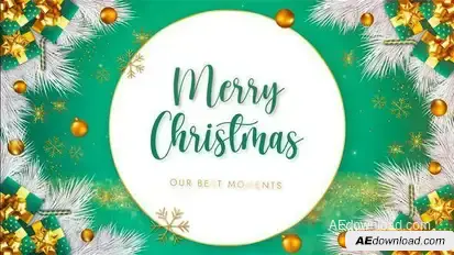Merry Christmas Slideshow | New Year 2024 Openers template preview