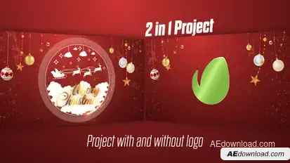 Mery Christmas broadcast-packages template preview