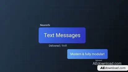 Messages Titles template preview