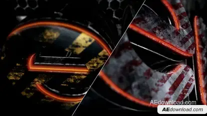 Metalic Logo Reveal  Logo Stings template preview