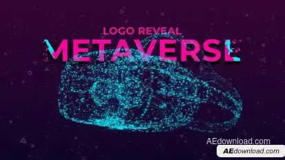 Metaverse VR Glasses Logo Reveal Logo Stings template preview