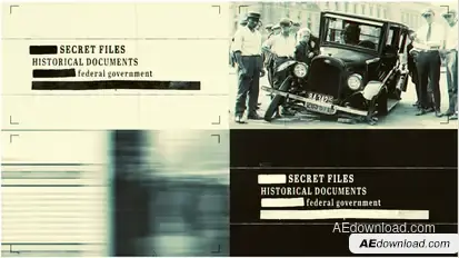 Microfilm Intro Openers template preview