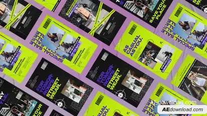 Mikaz Fashion Typography Instagram Reel Product Promo template preview
