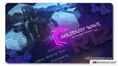 Military Wave Techno Promo Openers template preview