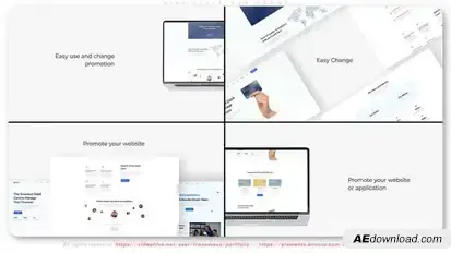 Mini Style Web Promo Product Promo template preview