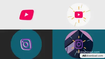 Minimal 3D Logo Reveal – Clean Animation with Small Geometric Shapes for Intros, Promos and Branding Logo Stings template preview