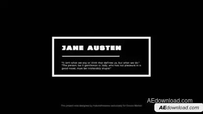 Minimal - Text Animation Titles template preview