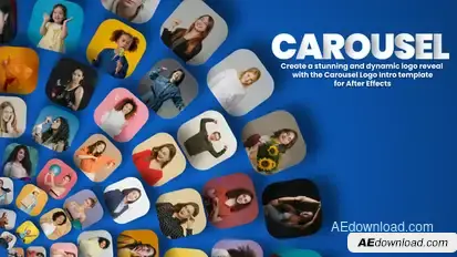 Minimal Carousel Logo Intro Elegant Opener Openers template preview
