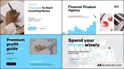 Minimal Corporate Promo Openers template preview