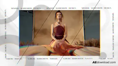 Minimal Fashion Slideshow broadcast-packages template preview