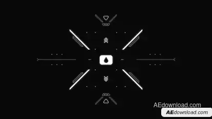 Minimal HUD Logo Logo Stings template preview
